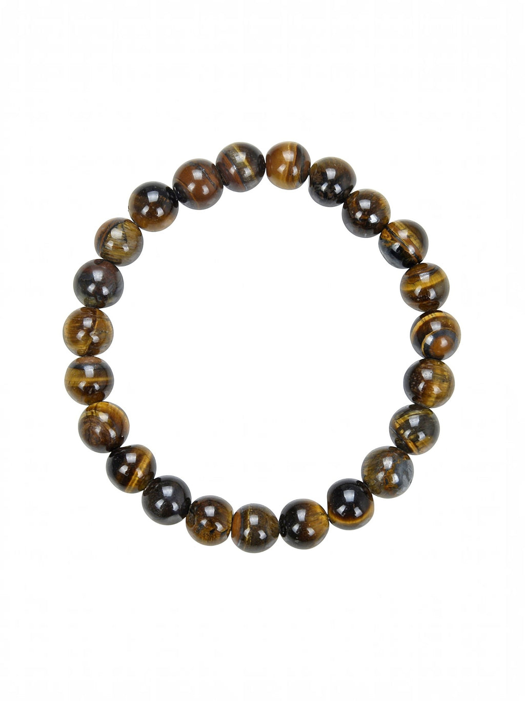 Tigers Eye Stretch Stone Stretch Bracelet B1727-12MM