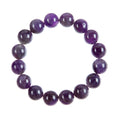 Amethyst Stone Stretch Bracelets B1728-12MM