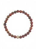 Carnelian Stone Stretch Bracelets B1729-6MM