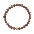 Carnelian Stone Stretch Bracelets B1729-6MM