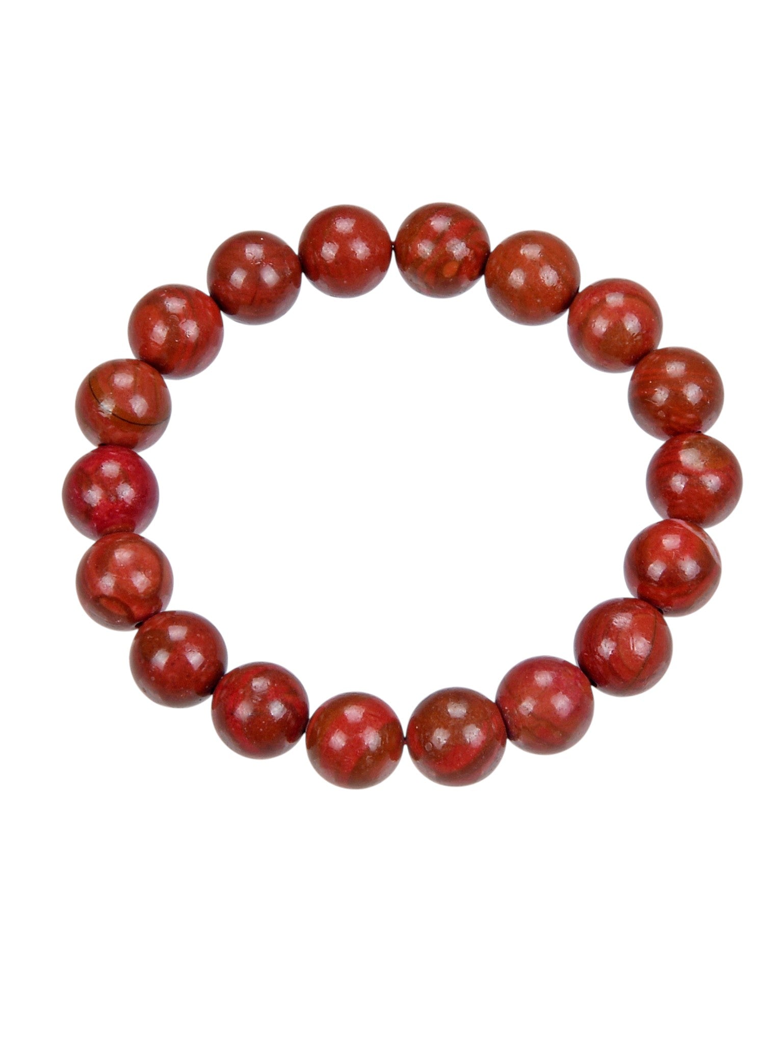 Carnelian Stone Stretch Bracelets B1729-10MM