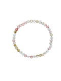 Cherry Quartz  Stone Stretch Bracelet B1872-4MM