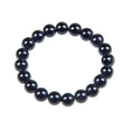 Black Onyx Stone Stretch Bracelet B1875-4MM
