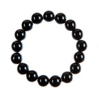 Black Onyx Stone Stretch Bracelet B1875-12MM