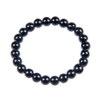 Black Onyx Stone Stretch Bracelet B1875-12MM