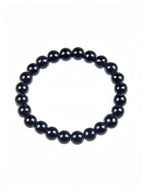 Black Onyx Stone Stretch Bracelet B1875-4MM