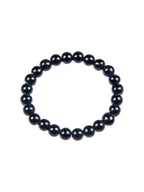 Black Onyx Stone Stretch Bracelet B1875-12MM