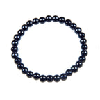 Black Onyx Stone Stretch Bracelet B1875-12MM