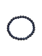 Black Onyx Stone Stretch Bracelet B1875-12MM