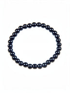 Black Onyx Stone Stretch Bracelet B1875-4MM
