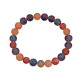 Muddy Jasper Stone Stretch Bracelet B1967-8MM