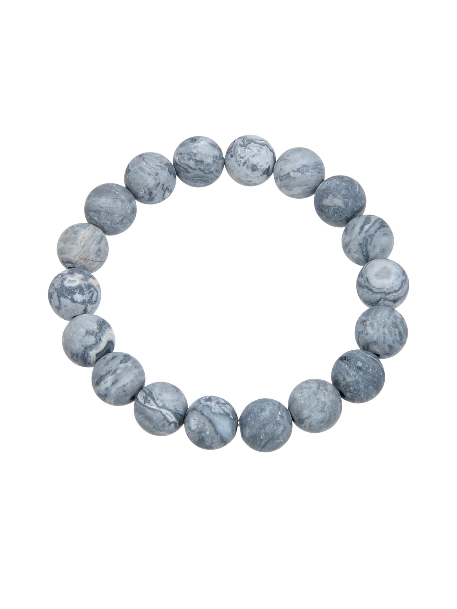 Atlas Jasper Stone Stretch Bracelet B1969-10MM