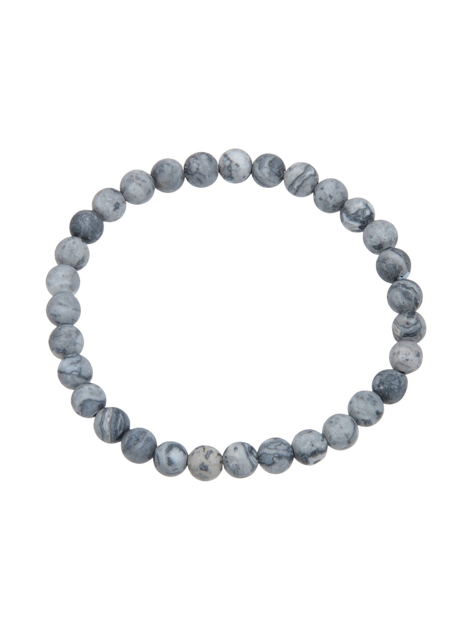 Atlas Jasper Stone Stretch Bracelet B1969-6MM