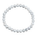 Composed Howlite Stretch Bracelet B1971-6MM