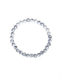 Composed Howlite Stone Stretch Bracelet B1971-6MM