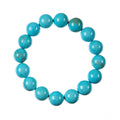 Crack Turquoise Stone Stretch Bracelet B1976-12MM