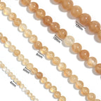 Citrine Quartz  Stone Stretch Bracelet B1981-12MM