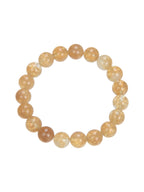 Citrine Quartz  Stone Stretch Bracelet B1981-12MM