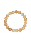 Citrine Quartz  Stone Stretch Bracelet B1981-10MM