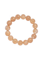 Citrine Quartz  Stone Stretch Bracelet B1981-6MM