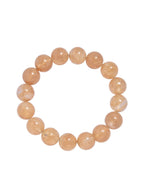 Citrine Quartz  Stone Stretch Bracelet B1981-10MM