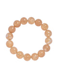 Citrine Quartz  Stone Stretch Bracelet B1981-12MM