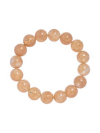 Citrine Quartz  Stone Stretch Bracelet B1981-12MM