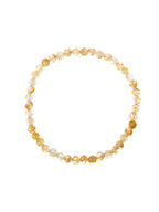 Citrine Quartz  Stone Stretch Bracelet B1981-12MM
