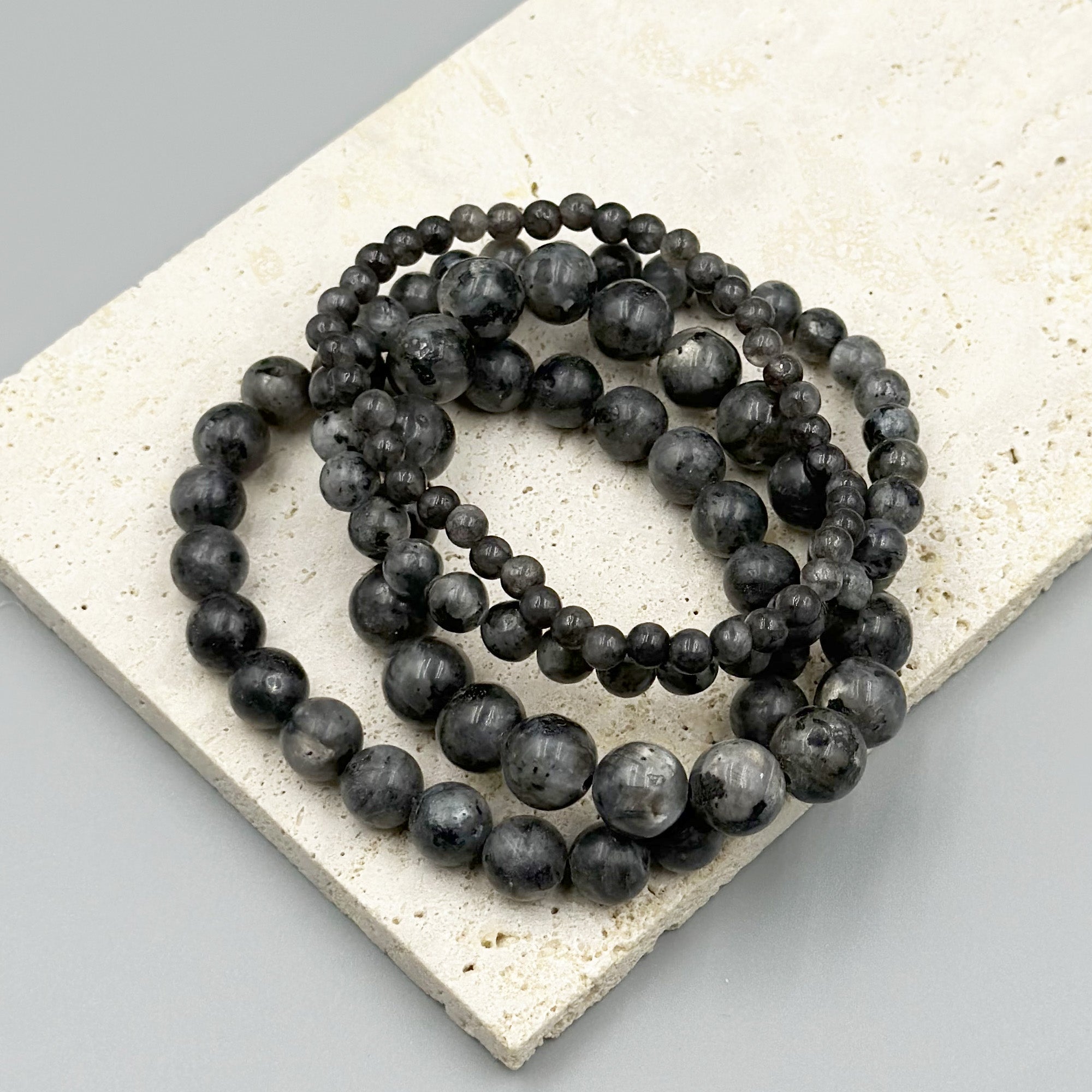 Black Labradorite Bracelet B1983-10MM