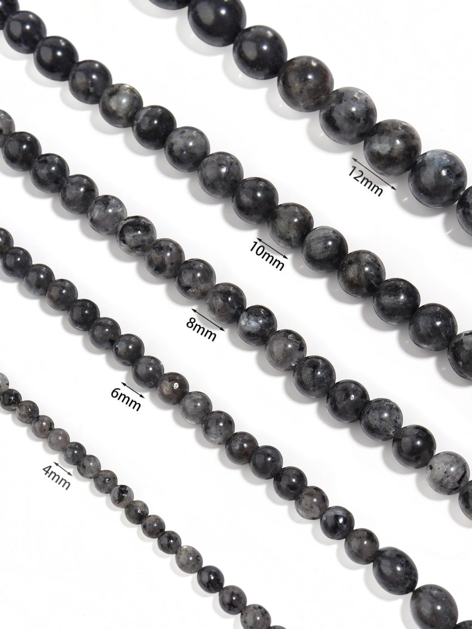 Black Labradorite Bracelet B1983-10MM