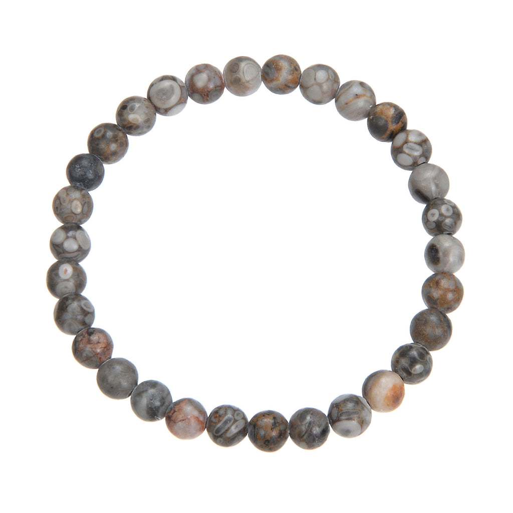 Maifan Stone Stretch Bracelet B1984-4MM
