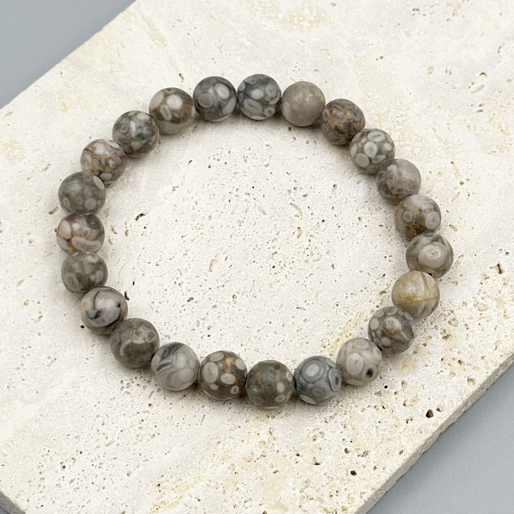 Maifan Stone Stretch Bracelet B1984-4MM