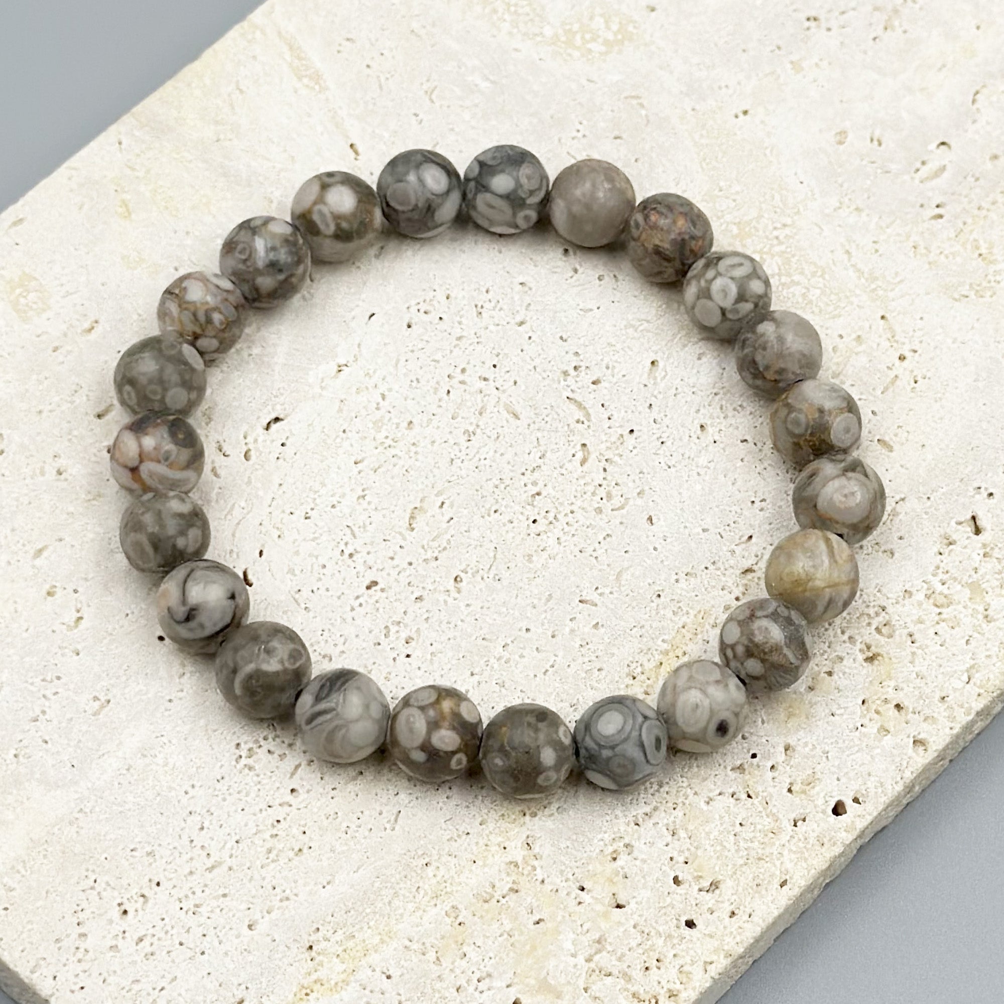 Maifan Stone Stretch Bracelet B1984-4MM