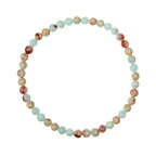Composed ShouShan Stone Stretch Bracelet B1985-12MM