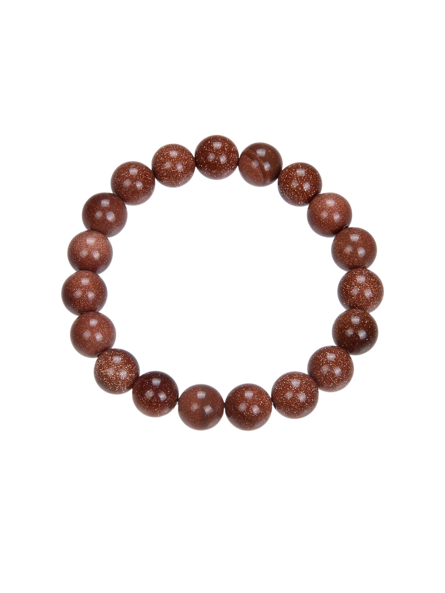 Red Gold Sandstone Bracelet B1988-6MM