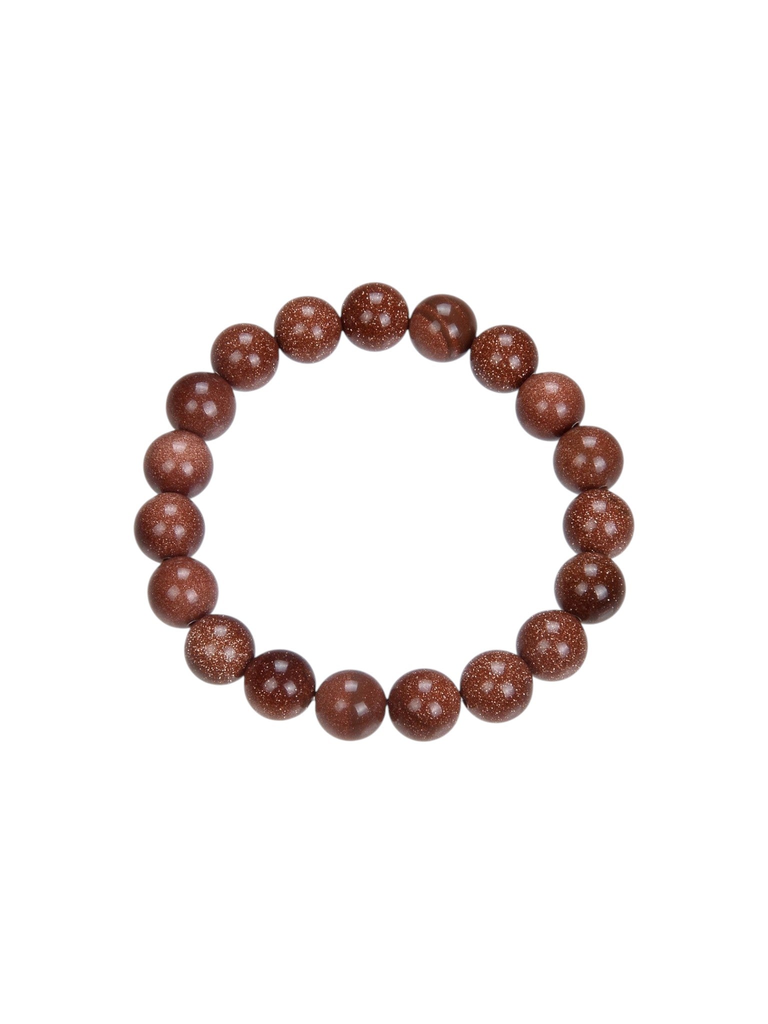 Red Gold Sandstone Bracelet B1988-12MM