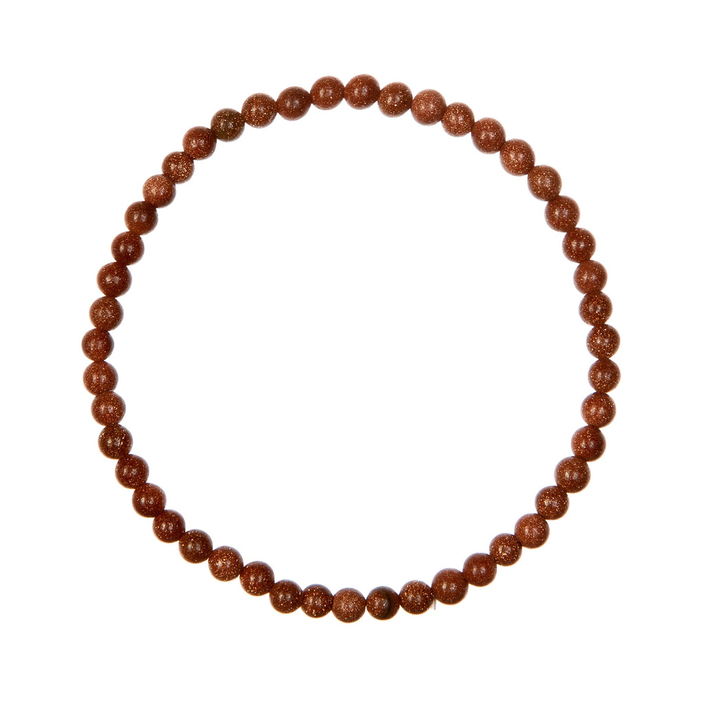 Red Gold Sandstone Bracelet B1988-8MM