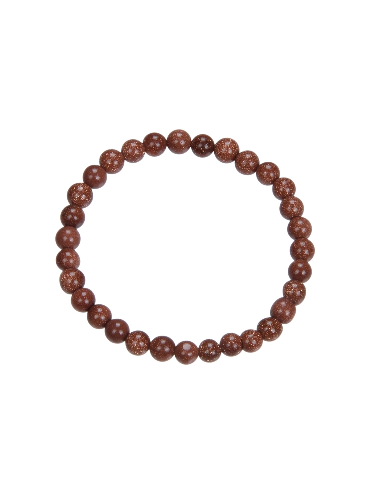 Red Gold Sandstone Bracelet B1988-4MM