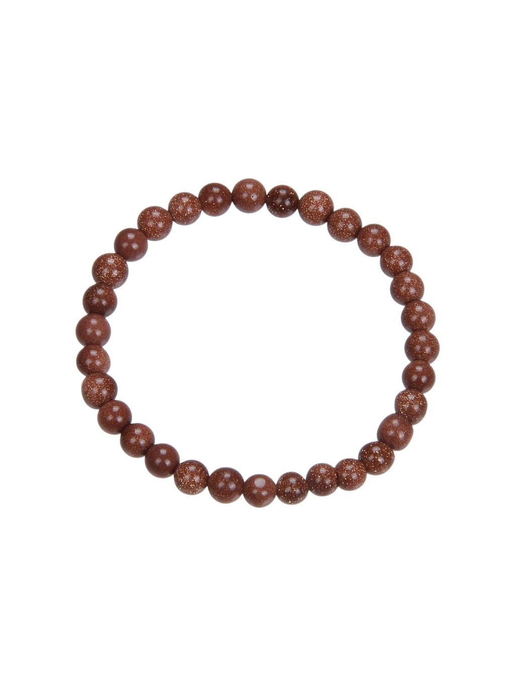 Red Gold Sandstone Bracelet B1988-6MM