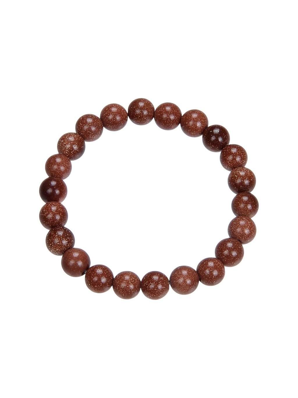 Red Gold Sandstone Bracelet B1988-12MM