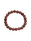 Red Gold Sandstone Bracelet B1988-12MM