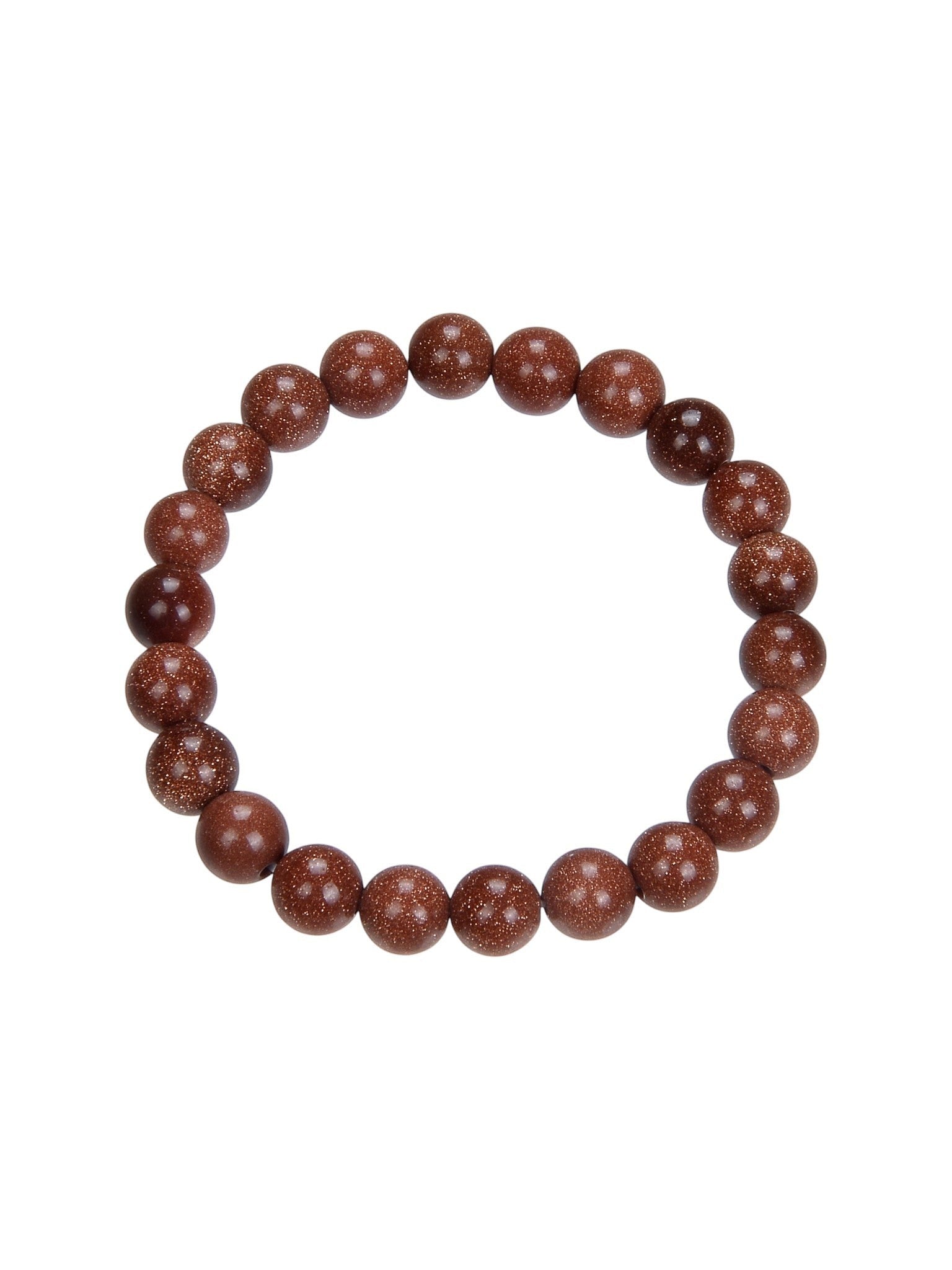 Red Gold Sandstone Bracelet B1988-12MM
