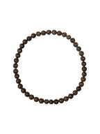 Red Snowflake Stone Stretch Bracelet B1992-6MM