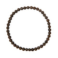 Red Snowflake Stone Stretch Bracelet B1992-4MM