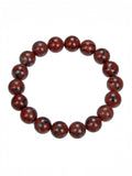 Red Sesame Jasper Stretch Bracelets B1994-10MM