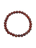 Red Sesame Jasper Stretch Bracelets B1994-6MM
