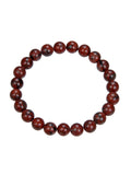 Red Sesame Jasper Stretch Bracelets B1994-8MM