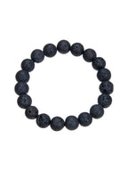 Lava Stone Stretch Bracelet B1996-12MM
