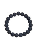 Lava Stone Stretch Bracelet B1996-10MM