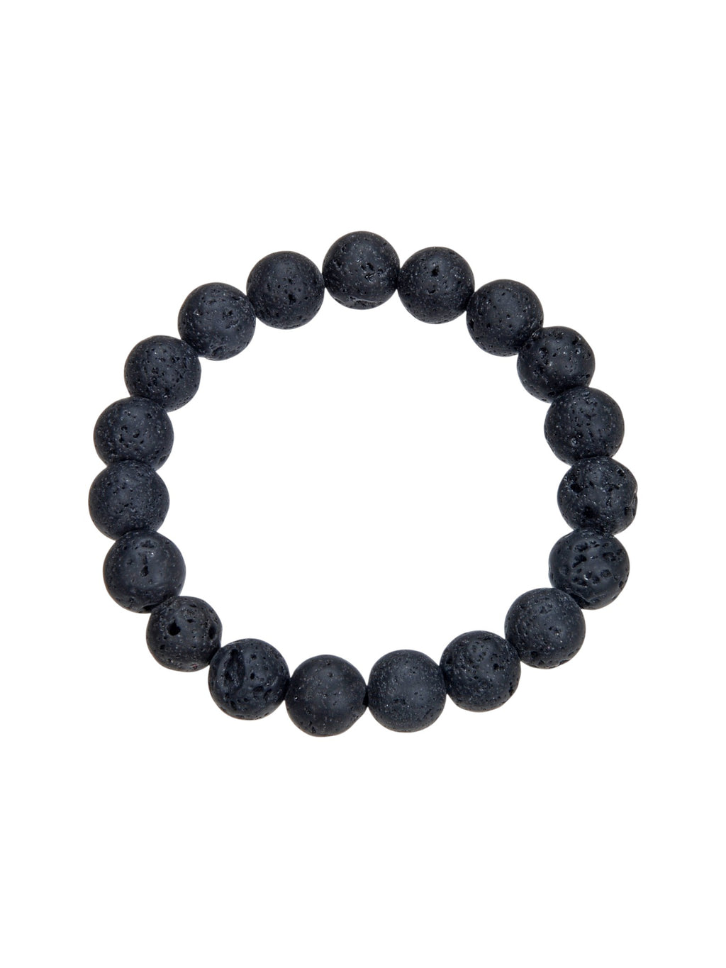 Lava Stone Stretch Bracelet B1996-6MM